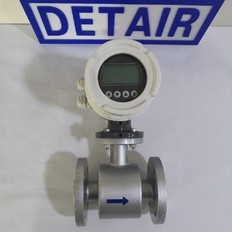 智能电磁流量计DN25 内衬四氟316L电极 高精度一体型液体流量计