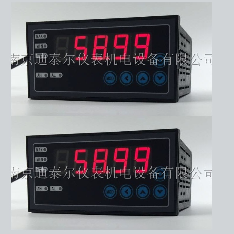 DTR900E6智能仪表,尺寸96*48 馈电 报警 变送 通讯 5位智能显示仪