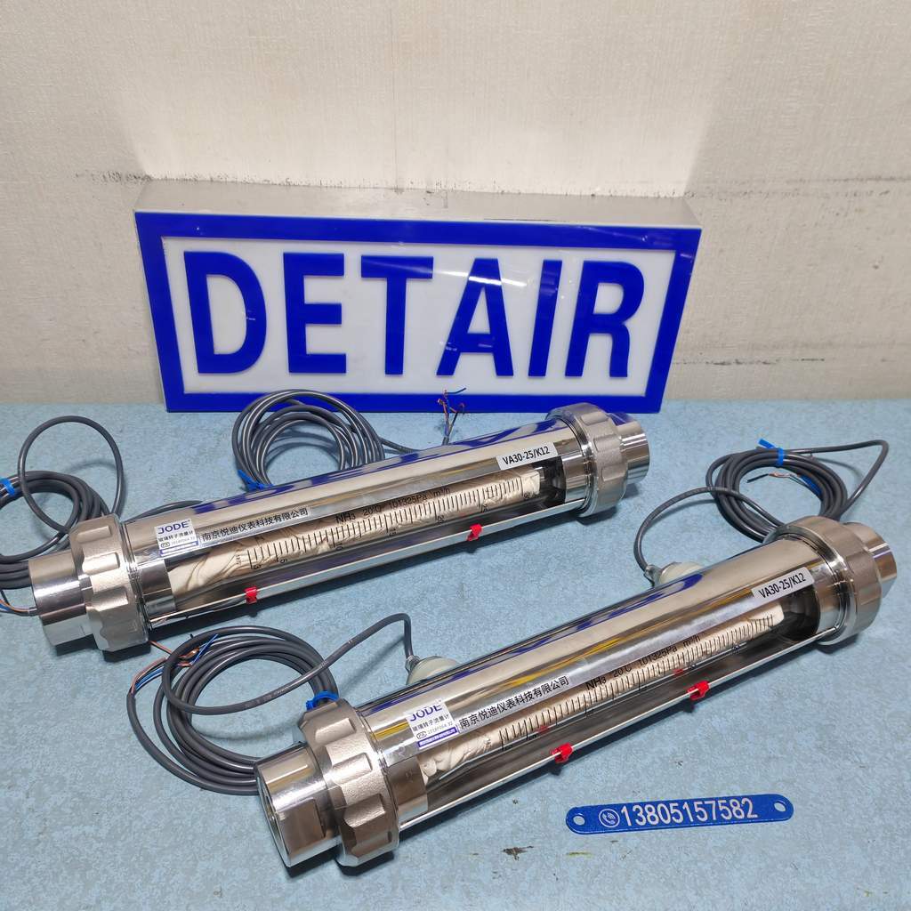 VA30-25K12全不锈钢带报警玻璃转子流量计,VA30-15K12内螺纹带报警玻璃管浮子流量计