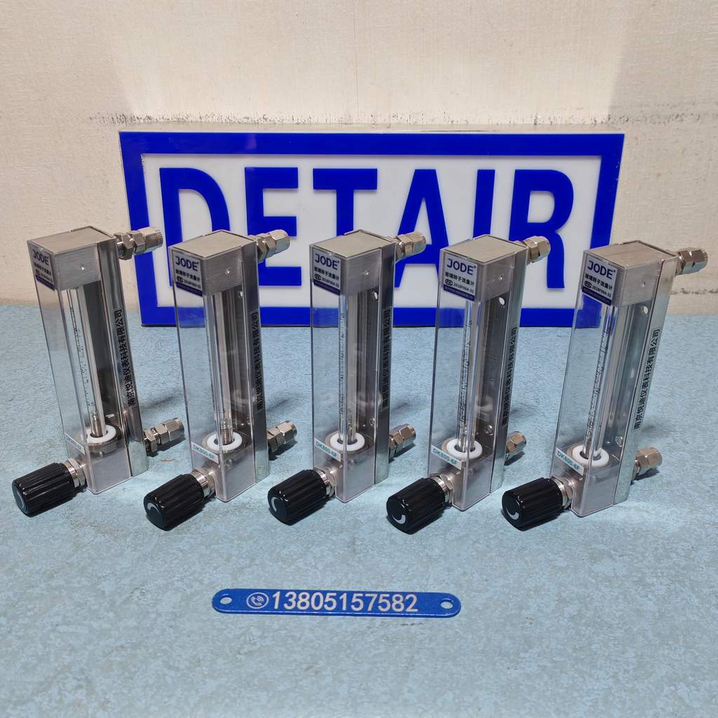 DK800-6FFML全氟醚密封不锈钢玻璃转子流量计,不锈钢316L材质玻璃管浮子流量计
